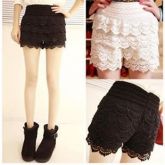 Shorts de Renda
