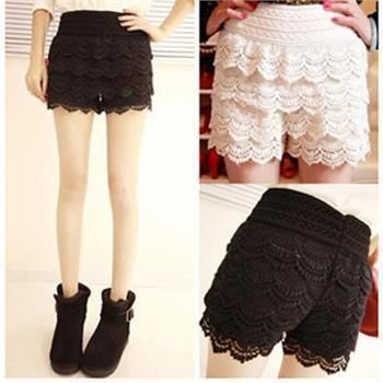 Shorts de Renda